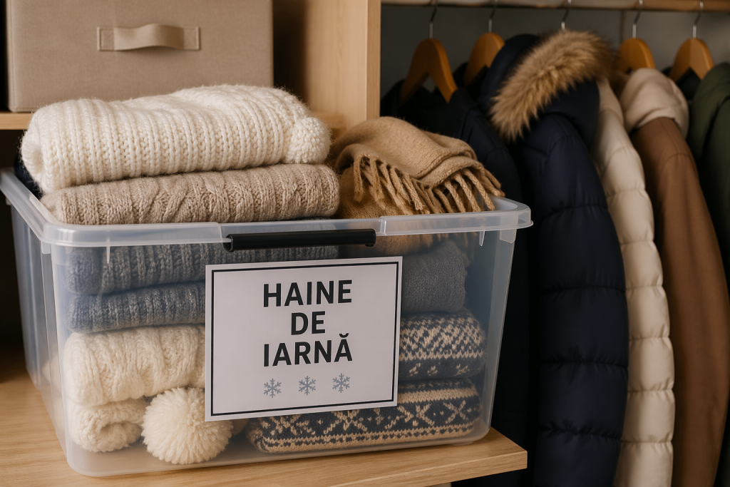 depozitarea hainelor de iarna