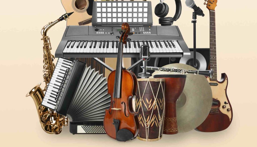 depozitare instrumente muzicale