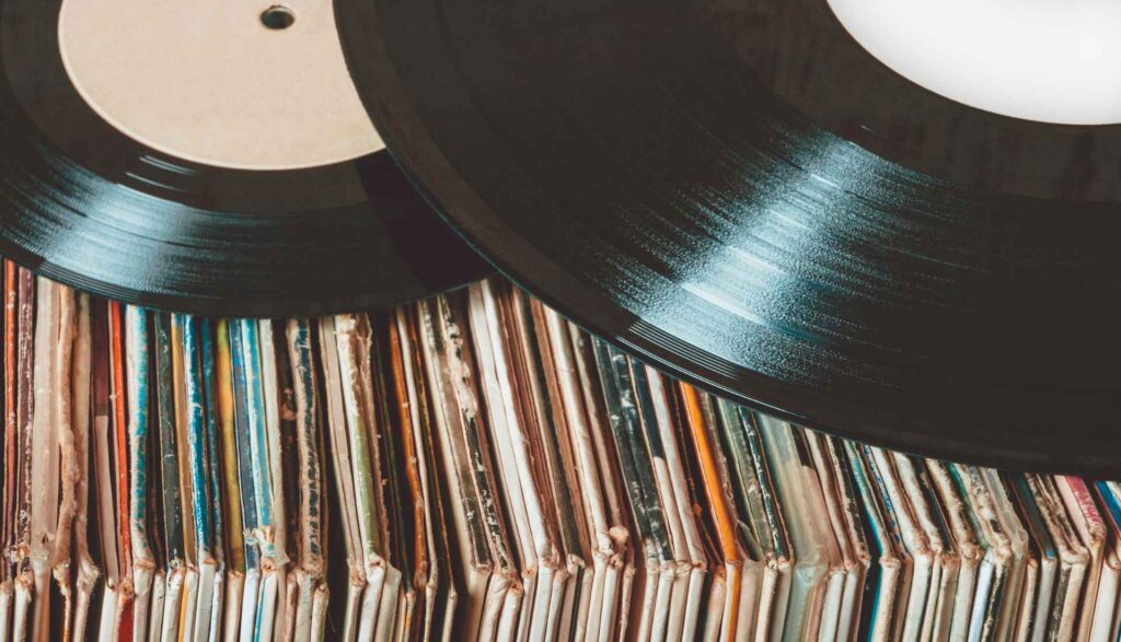 depozitare viniluri colectie