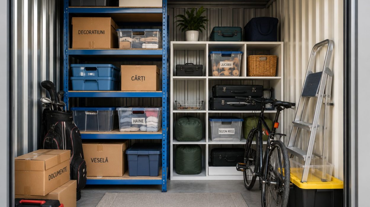 cum organizezi o boxa de depozitare
