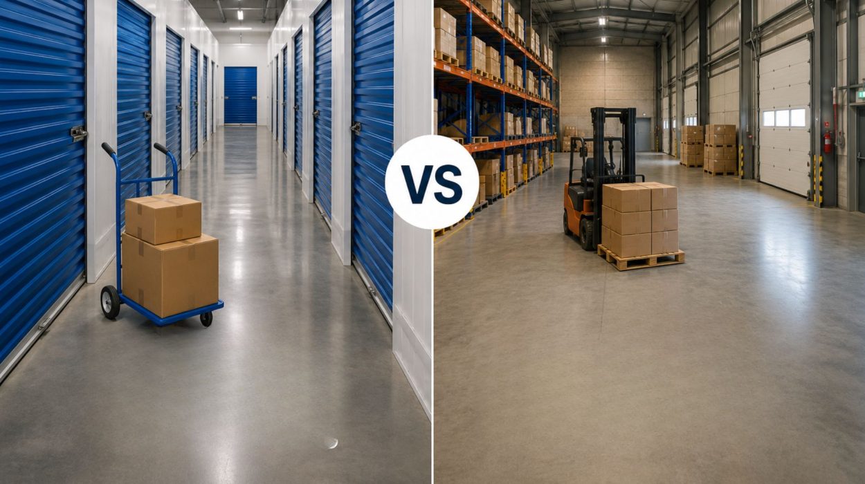 self storage vs depozit industrial